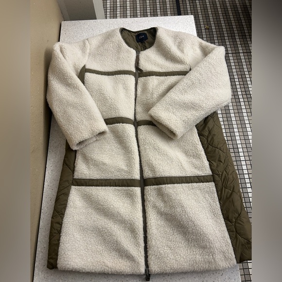 NWT Rails Reversible Jacket Oversized Small Sherpa Lined Reversible Quilt Shell - Picture 13 of 14